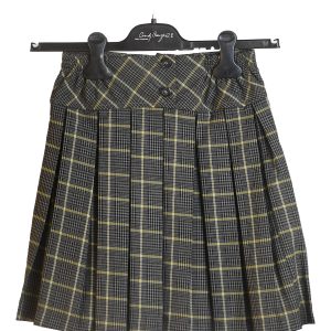 Multicolored Checkered Skirt